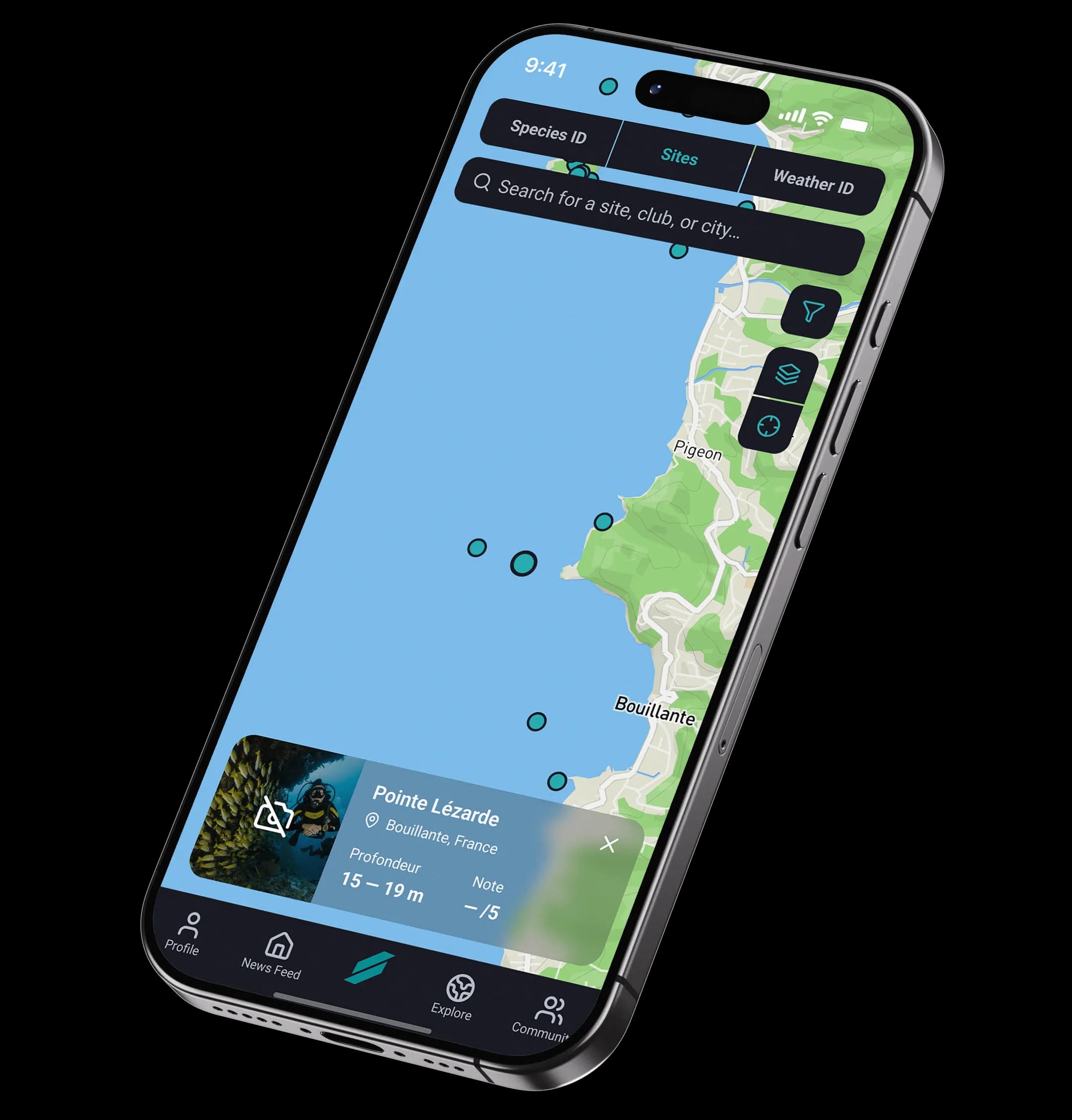 Interactive map